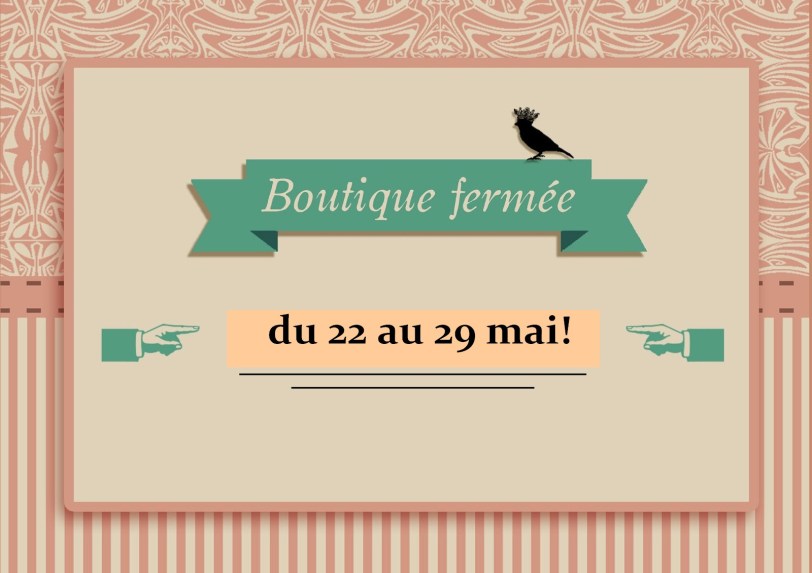 boutique fermée