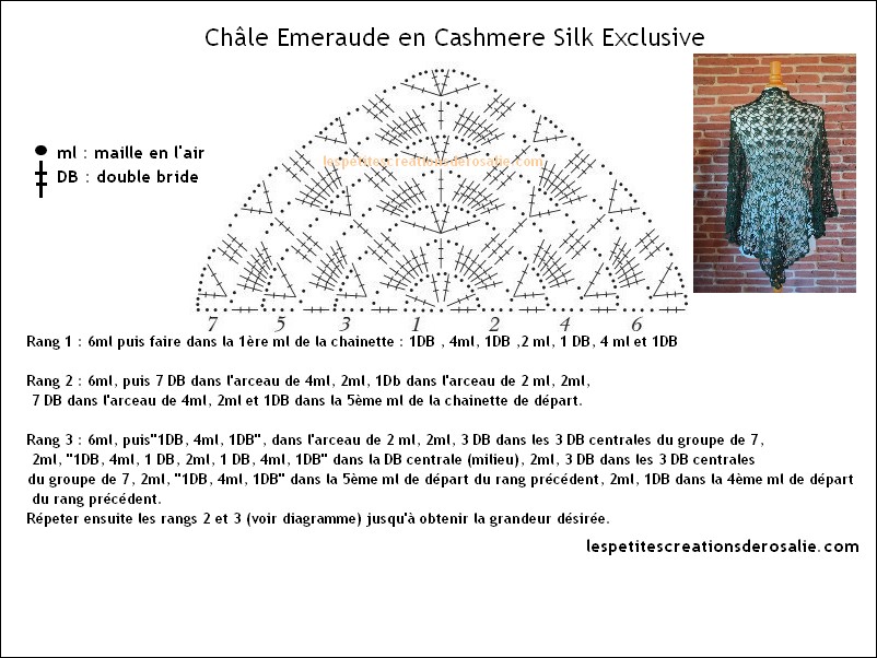 châle emeraude cashmere silk exclusive